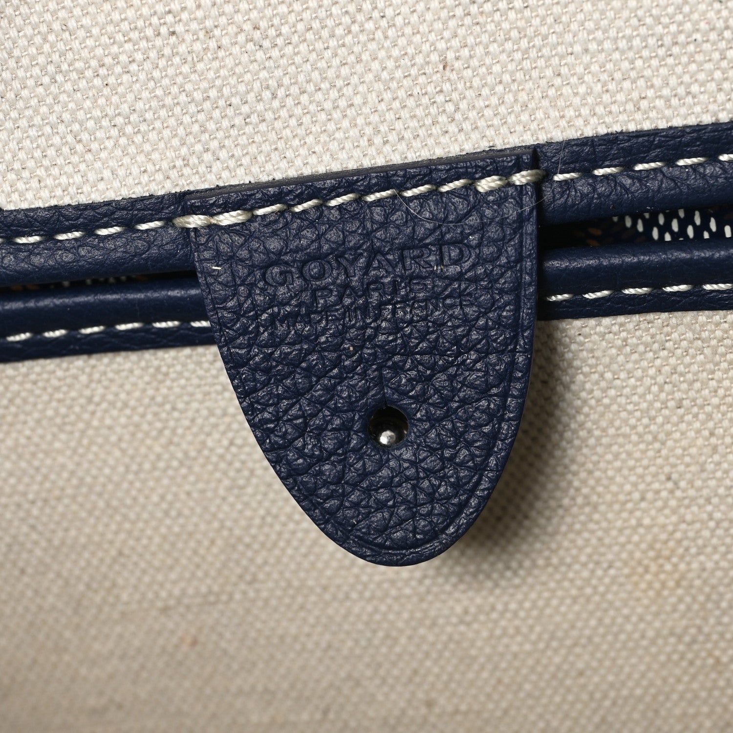 Goyard Goyardine Artois PM Navy 6 of 12