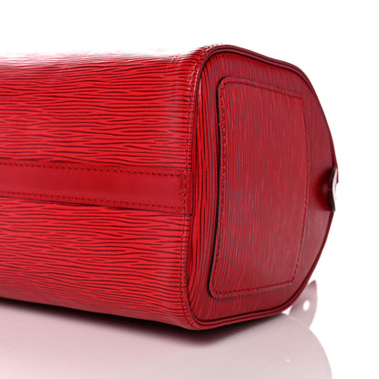 Louis Vuitton Epi Speedy 25 Rouge 10 of 19