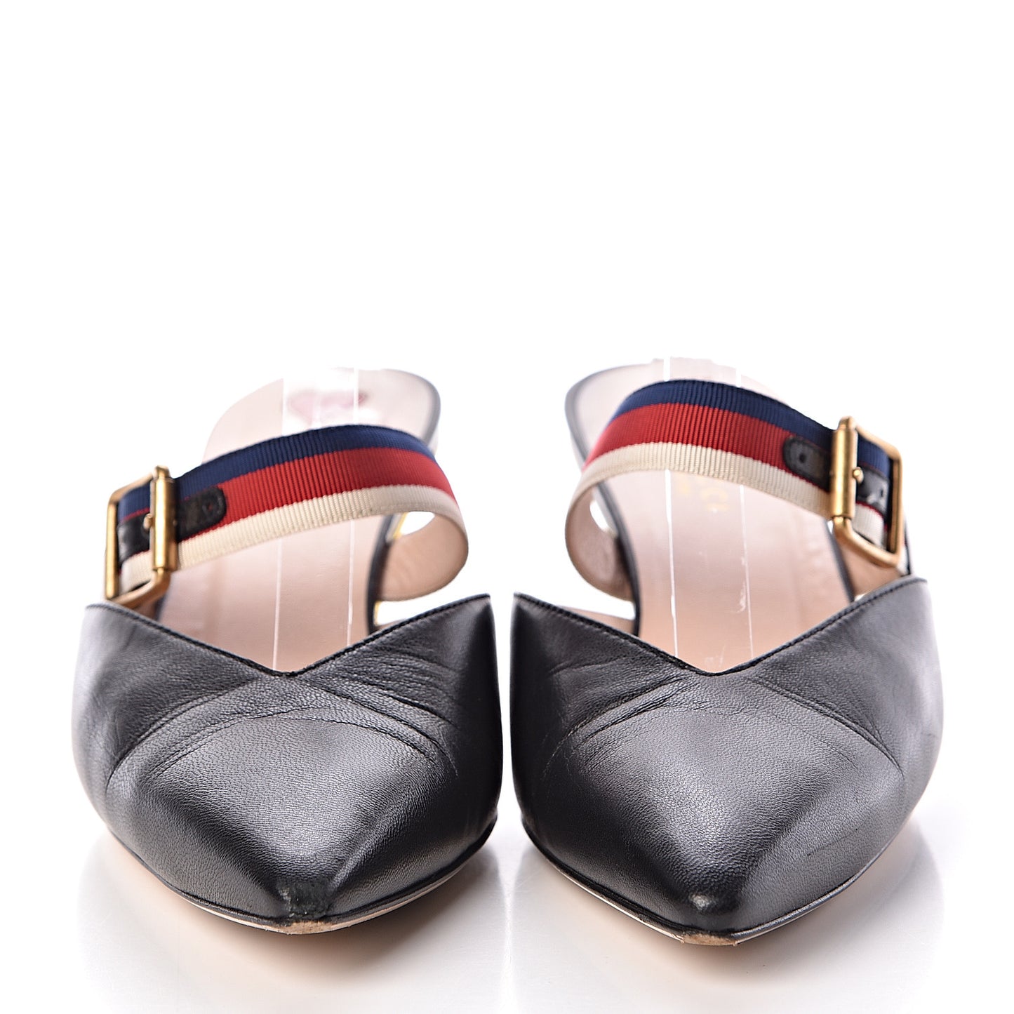 Malaga Kid Sylvie Web Bamboo Low Heel Mules 40 Black