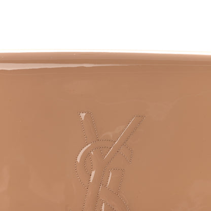 Saint Laurent Patent Calfskin Monogram Large Belle De Jour Clutch Chair 8 of 12