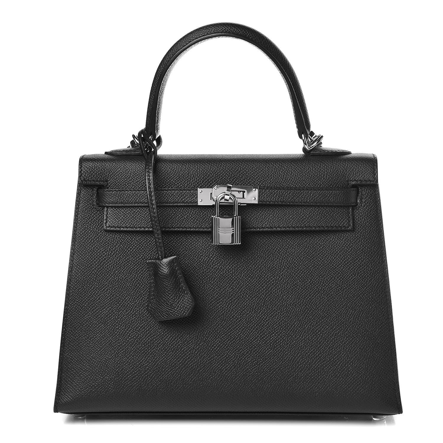 Hermes Epsom Kelly Sellier 25 Black 1 of 42