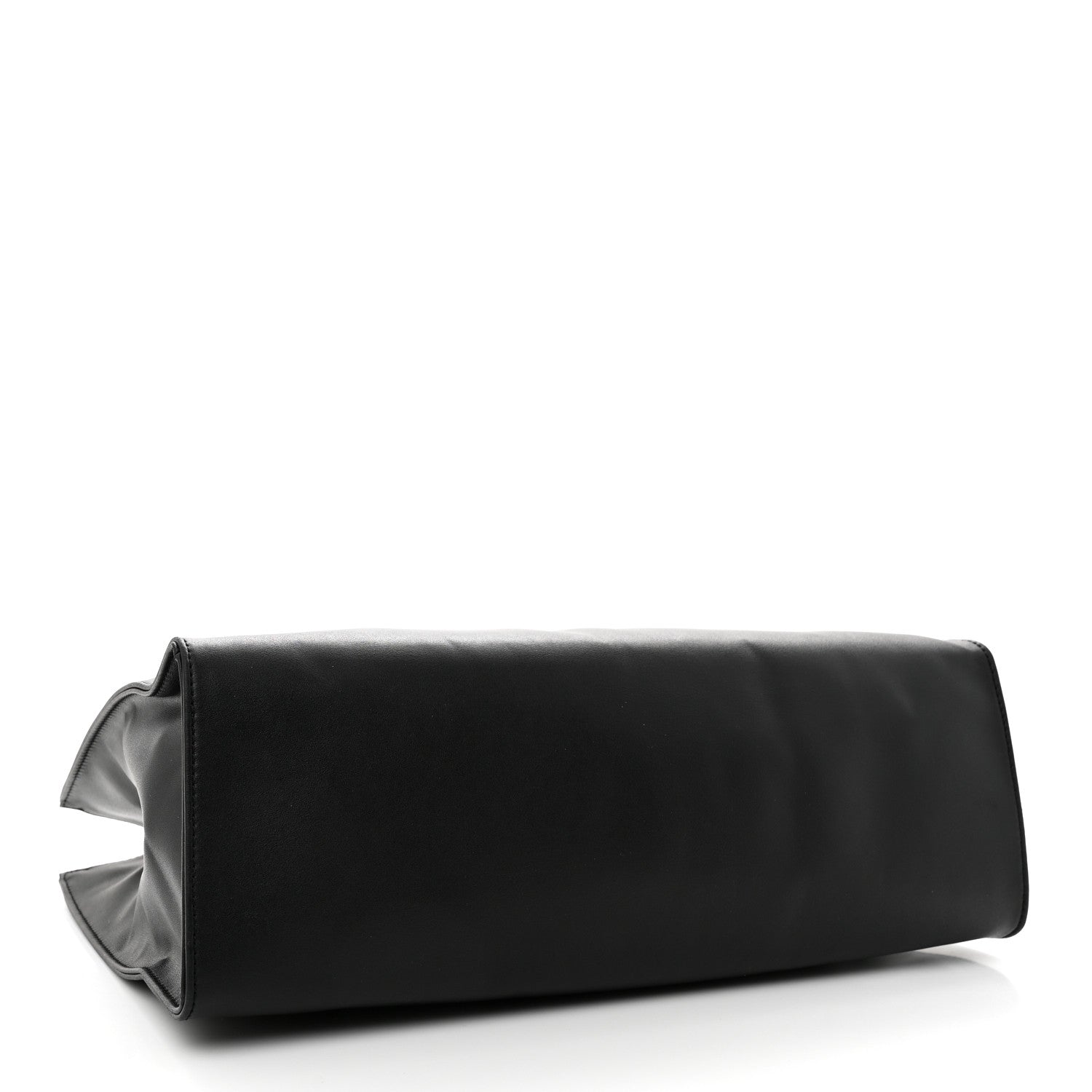 Telfar Vegan Leather Medium Shopping Bag Black 4 of 12