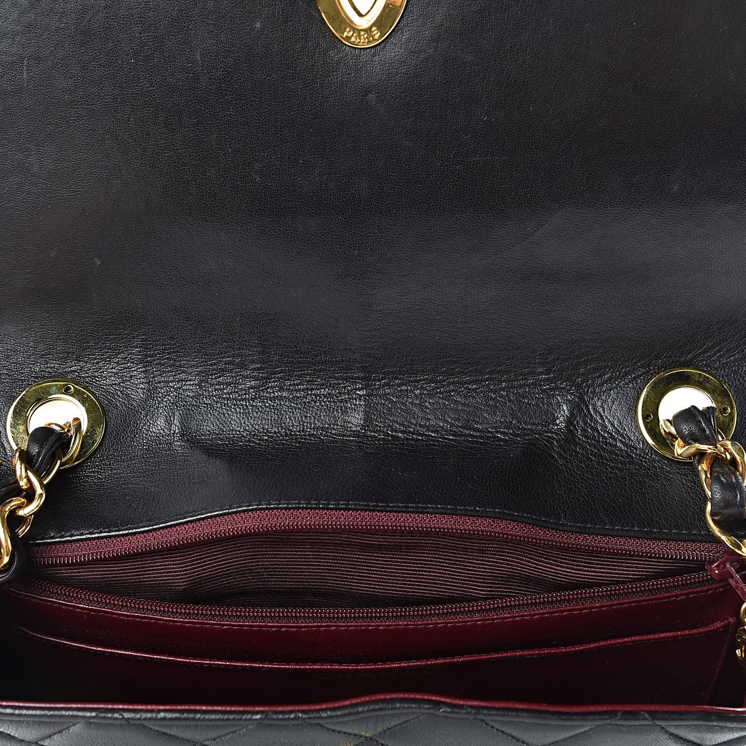 Chanel Lambskin Quilted Single Flap Black 13 of 13