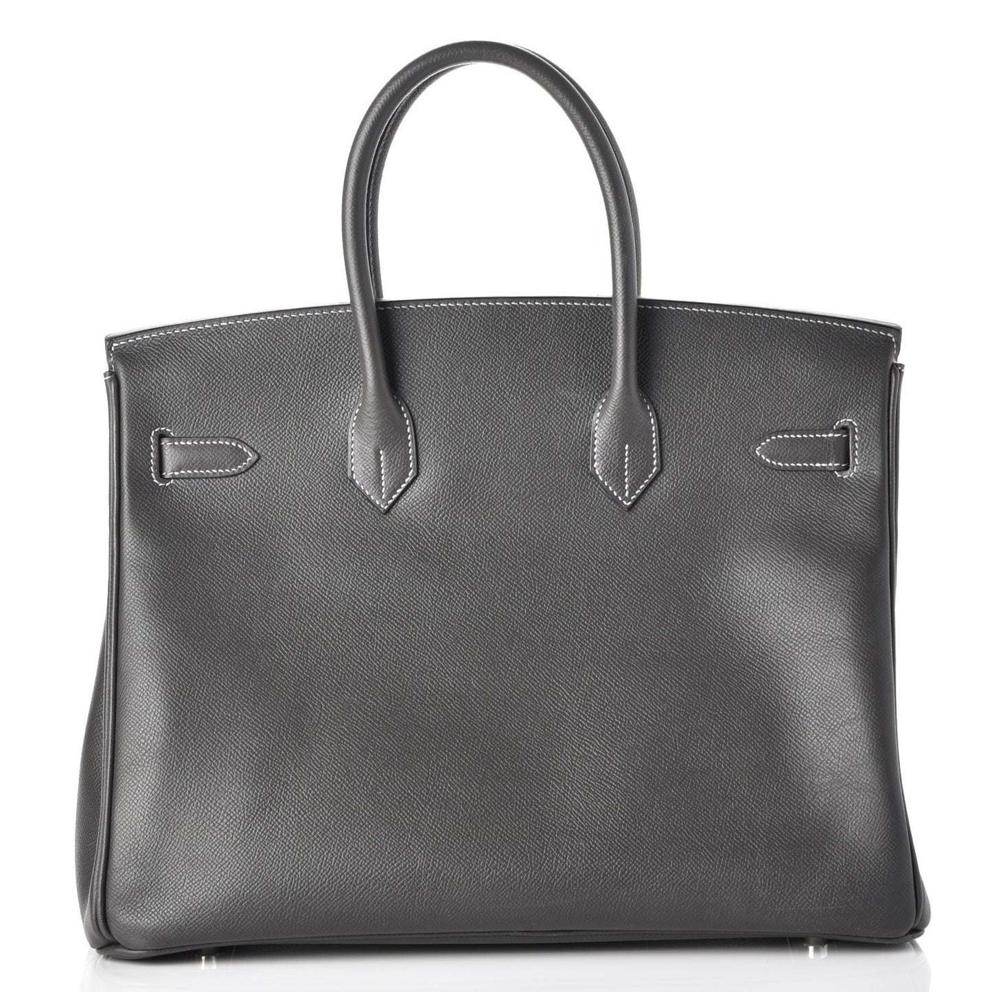 Epsom Horseshoe Birkin 35 Etain Lilac