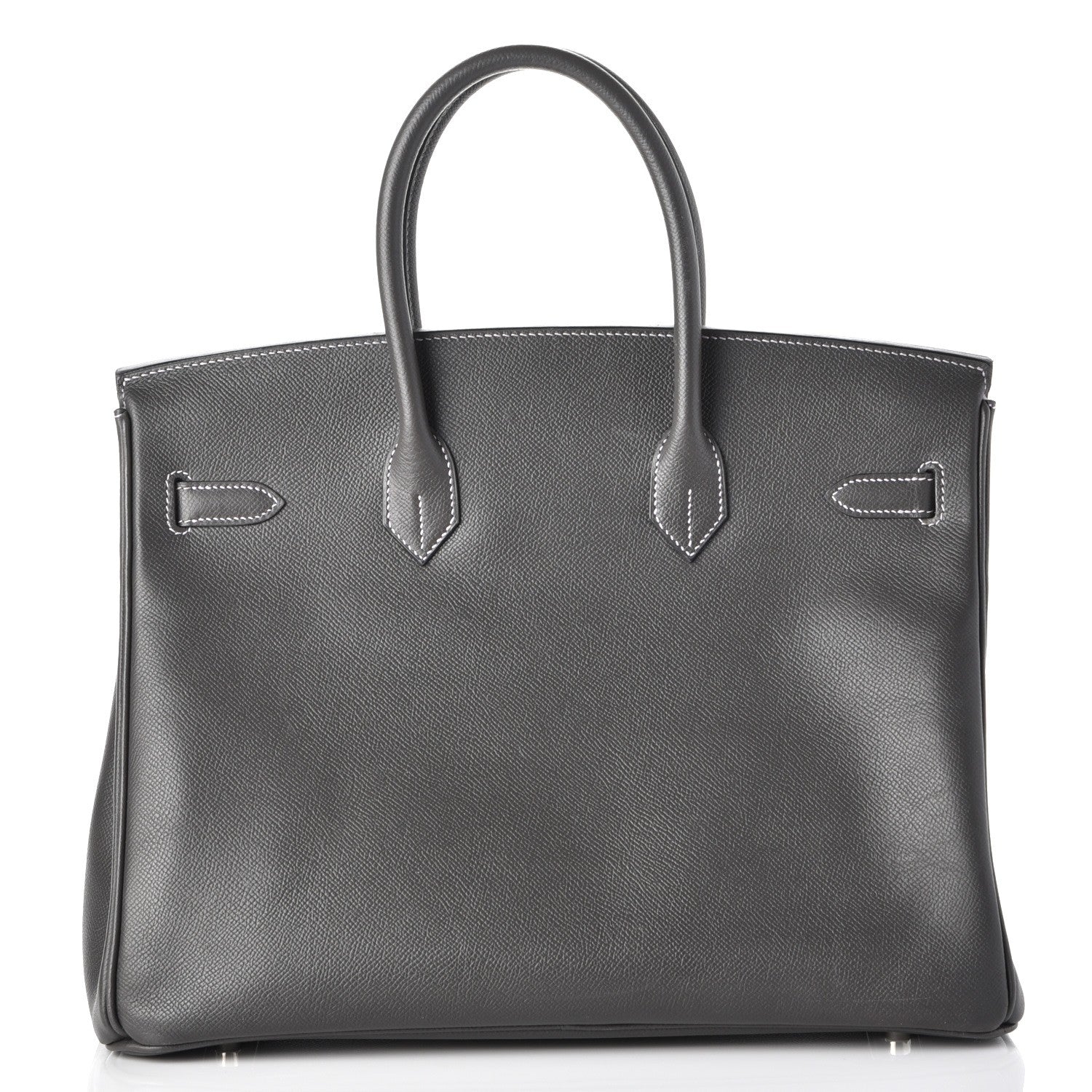 Hermes Epsom Horseshoe Birkin 35 Etain Lilac 6 of 27