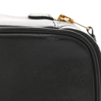 Chanel Lambskin Vanity Cosmetic Case Black 11 of 11