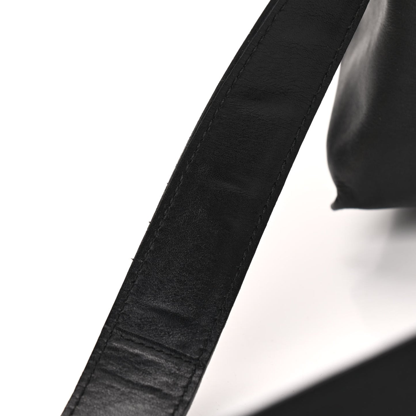 Nappa Intrecciato Messenger Bag Black