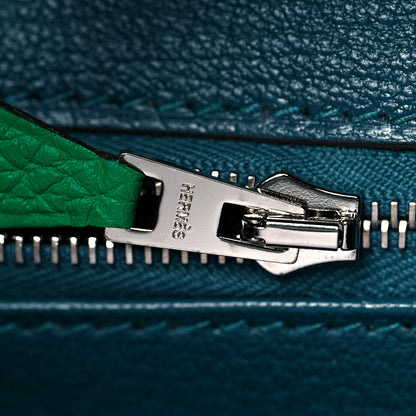 Hermes Togo Verso Birkin 25 Menthe Vert Bosphore 20 of 34