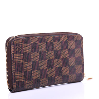 Louis Vuitton Damier Ebene Zippy Compact Wallet 3 of 9