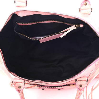 Balenciaga Chevre Classic Hardware Work Bubblegum 4 of 4