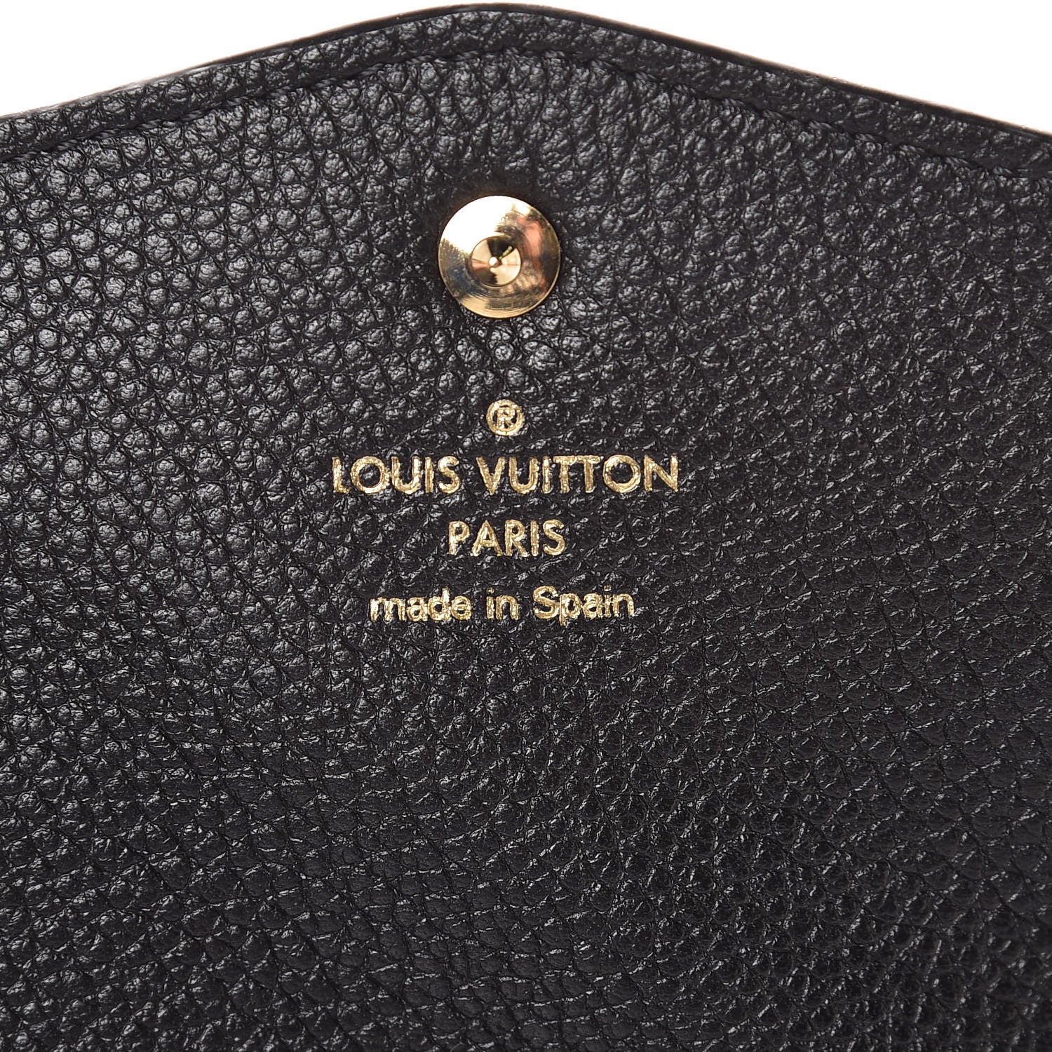 Louis Vuitton Empreinte Curieuse Wallet Black 7 of 13