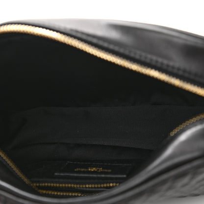 Saint Laurent Lambskin Quilted Victoire Camera Bag Black 5 of 10