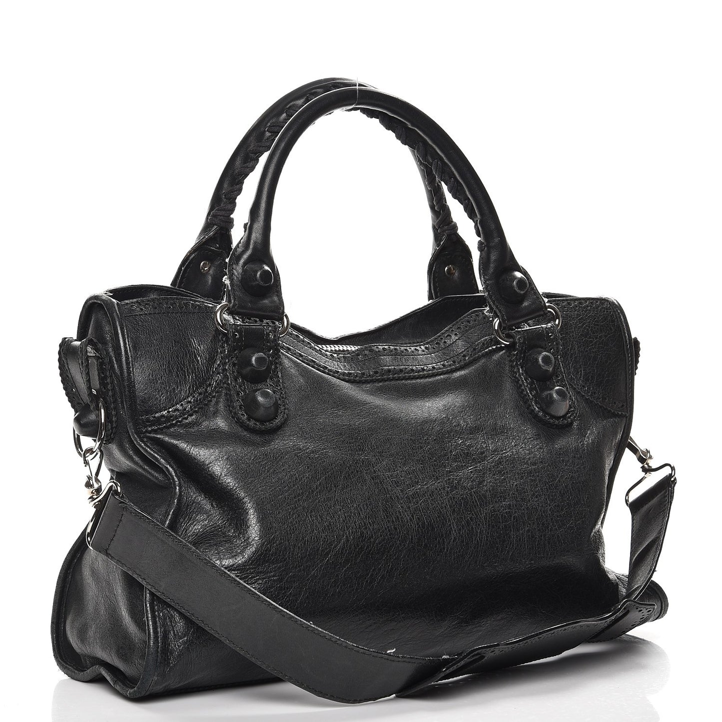 Agneau Giant Brogues Hardware City Black