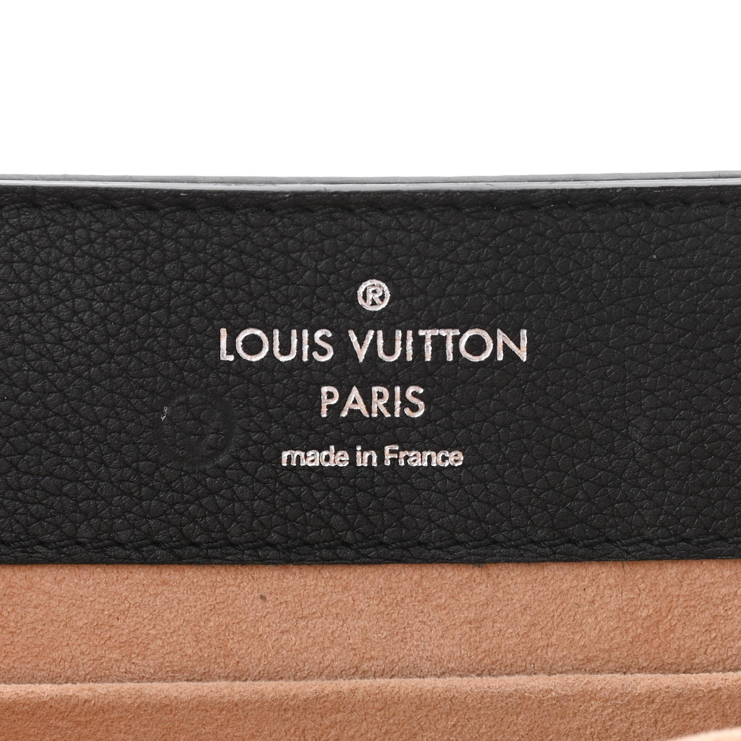 Louis Vuitton Calfskin Lockme Ever BB Black 6 of 11