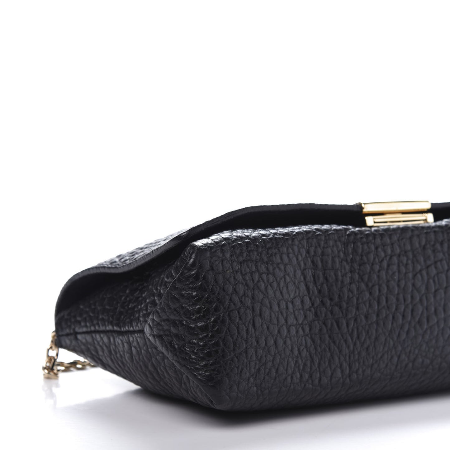 Signature Grain Medium Mildenhall Crossbody Bag Black