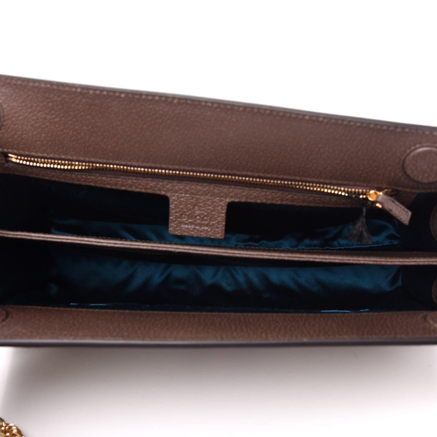 Gucci GG Supreme Monogram Web Medium Ophidia Chain Shoulder Bag Brown 5 of 11