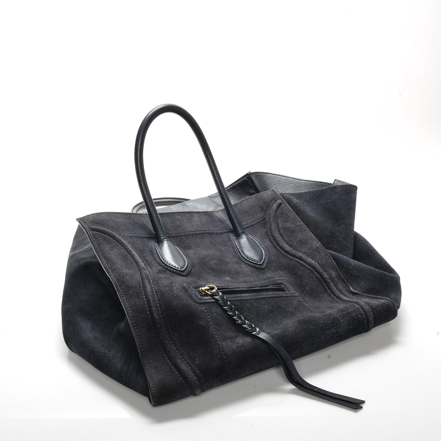 Suede Large Phantom Luggage Midnight