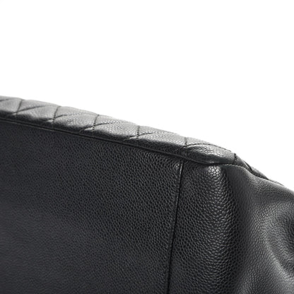 Chanel Caviar Quilted Grand Shopping Tote GST Black 12 of 14