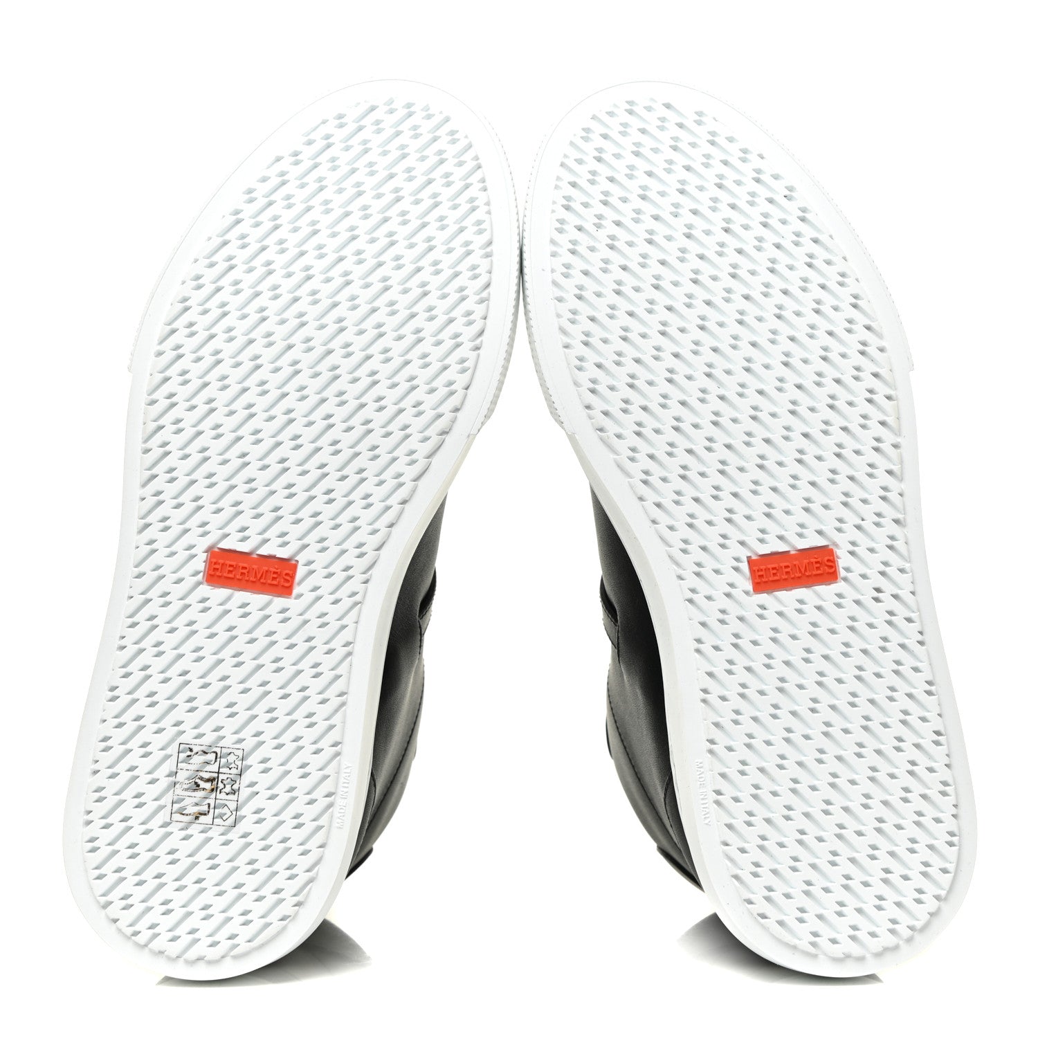 Hermes Calfskin Daydream Sneakers 37.5 Black 5 of 8