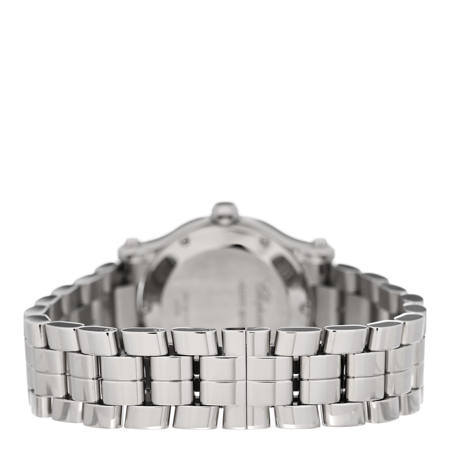 Chopard Stainless Steel 3 Diamond 30mm Happy Sport Quartz Watch 3 of 5