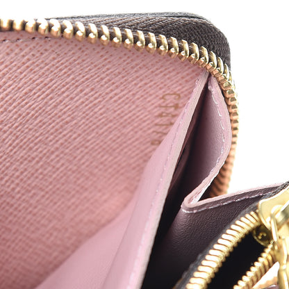 Louis Vuitton Monogram Clemence Wallet Rose Ballerine 7 of 10
