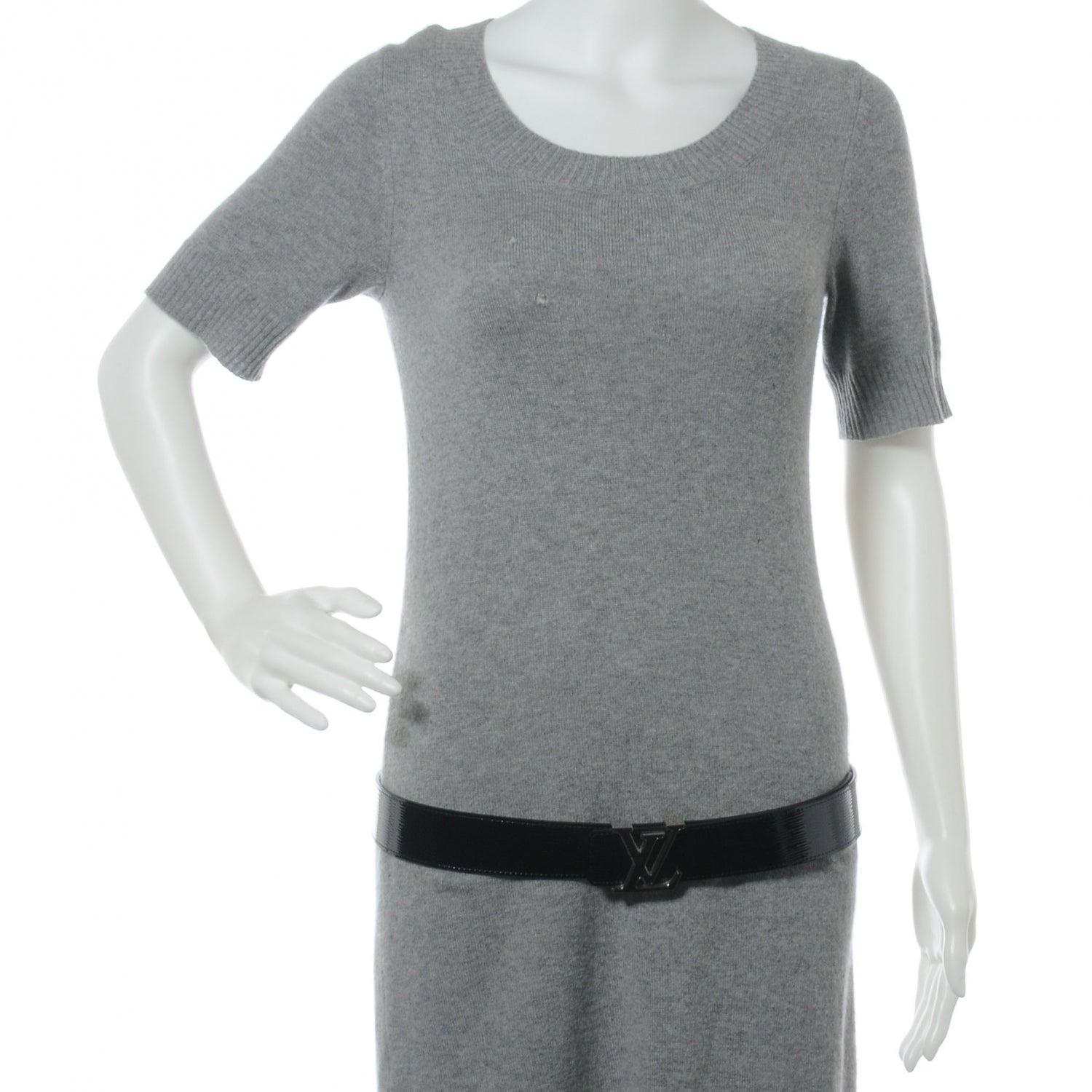 Louis Vuitton Electric Epi LV Initiales Belt 95 38 Black 2 of 7