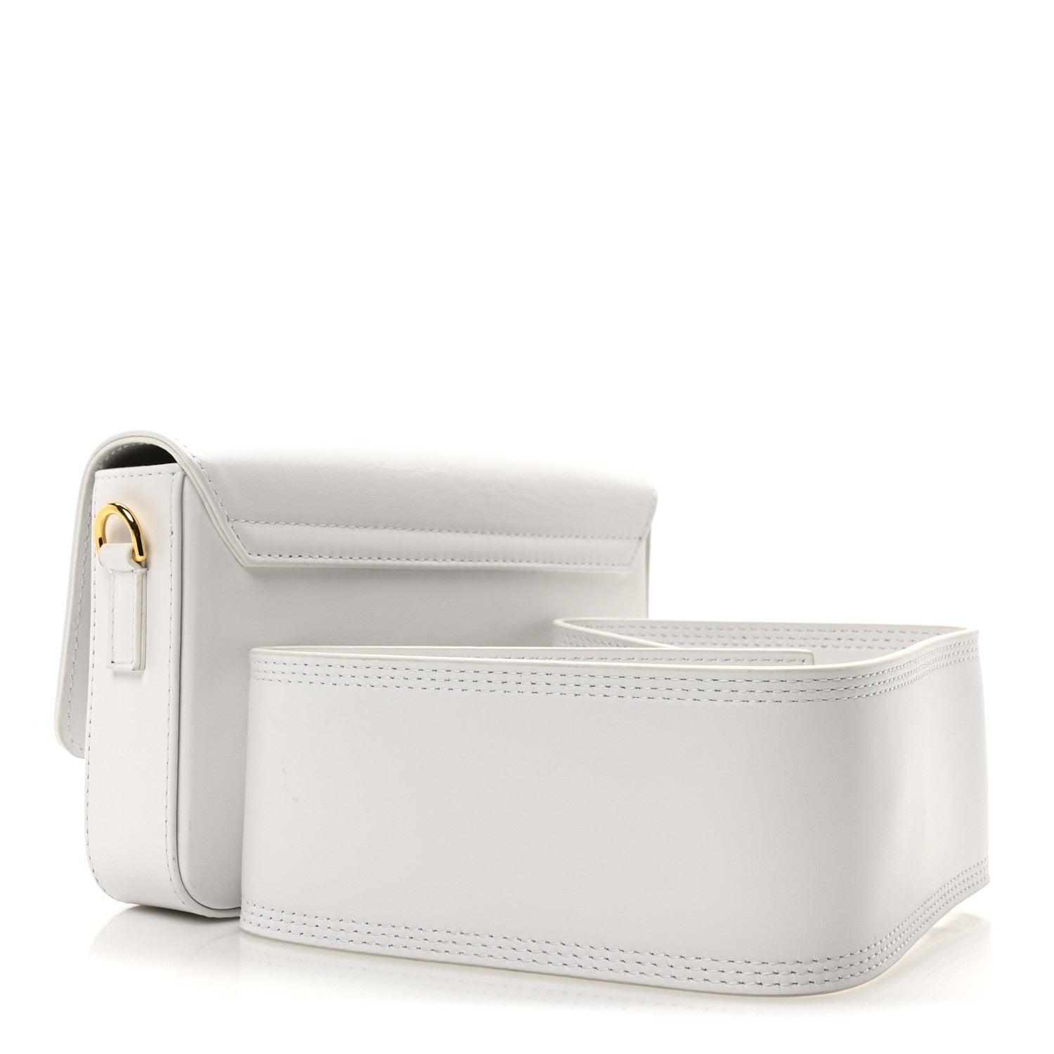 Jacquemus Smooth Calfskin Le Carinu White 3 of 9