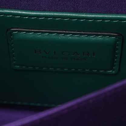 Bulgari Calfskin Serpenti Forever Top Handle Emerald Green 6 of 10