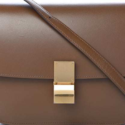 Celine Box Calfskin Medium Classic Box Flap Bag Camel 10 of 13