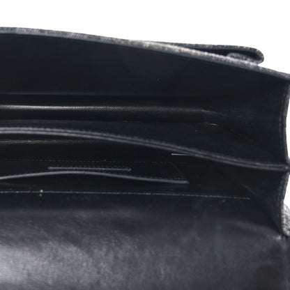 Saint Laurent Denim Medium Monogram Sunset Black 6 of 8