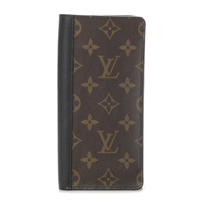 Louis Vuitton Monogram Macassar Brazza Wallet 1 of 9