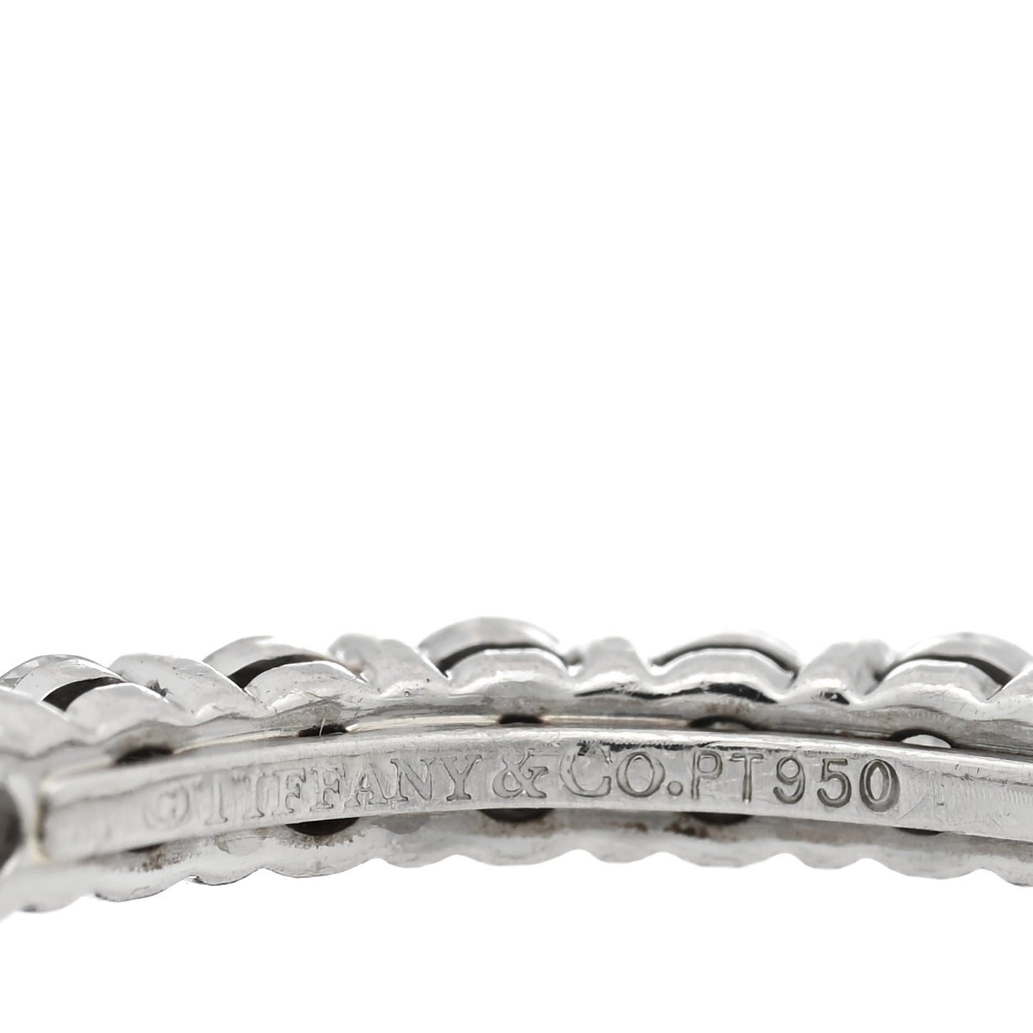 Platinum Diamond 2.2mm Full Circle Forever Band Ring 50 5.5
