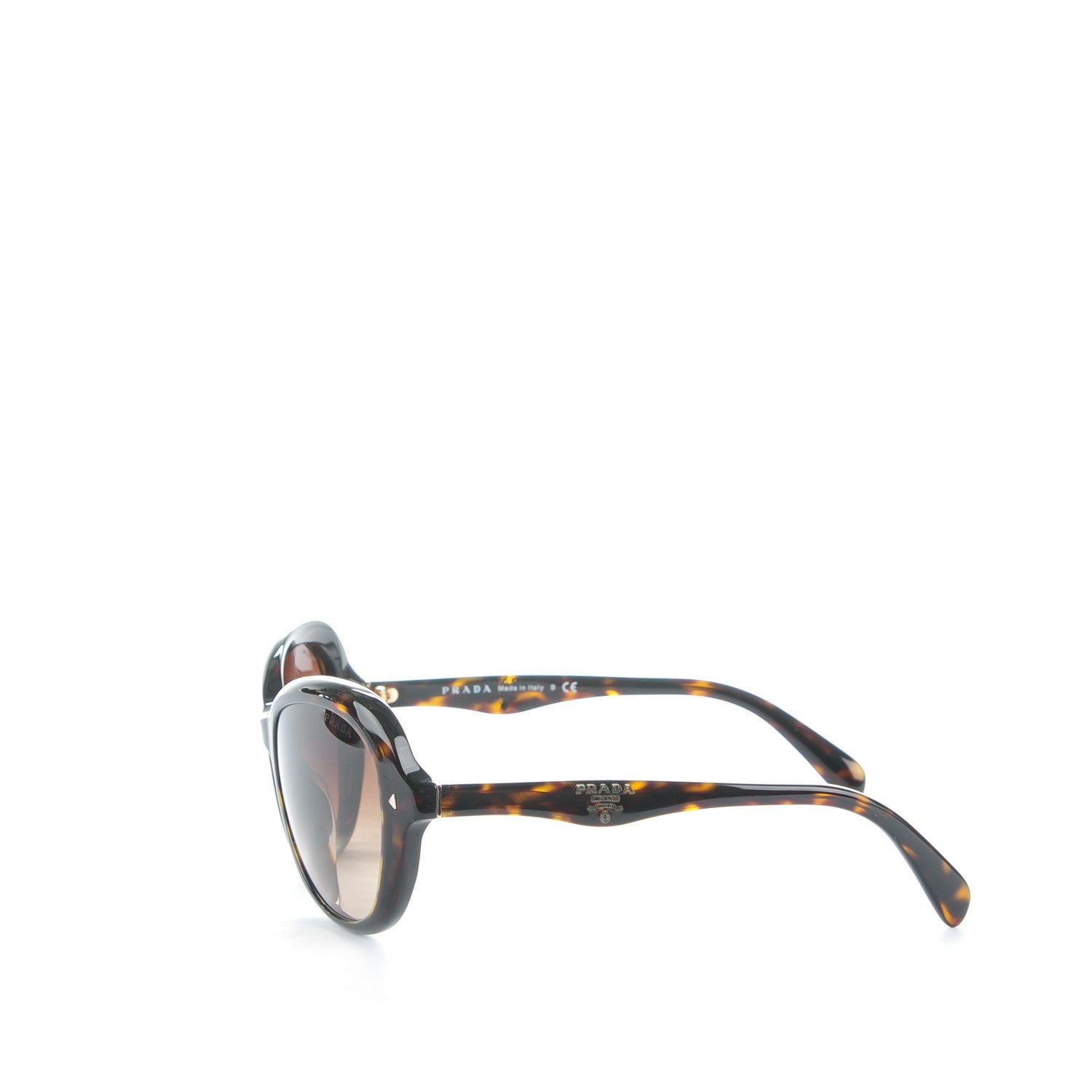 Prada Logo Sunglasses SPR 09O Tortoise 2 of 5