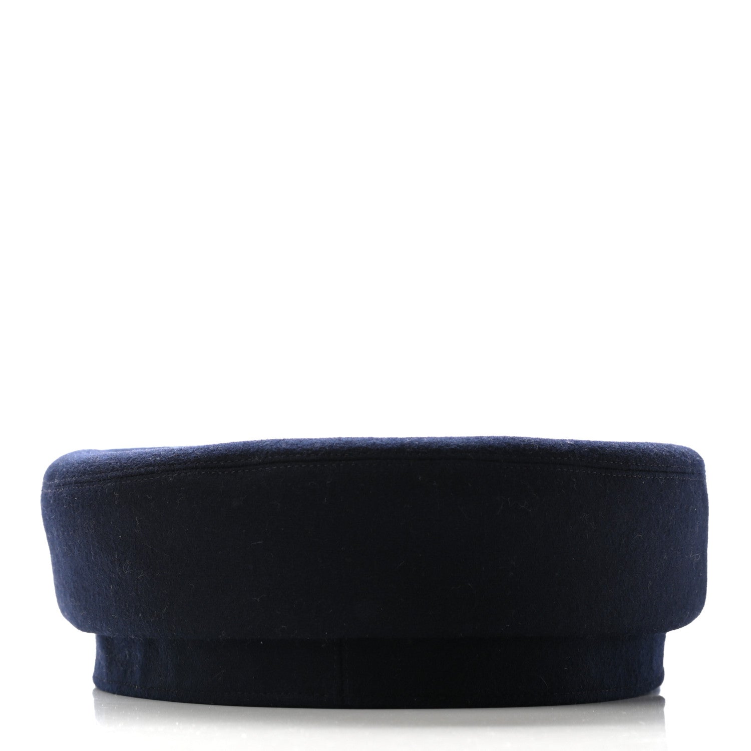 Hermes Cashmere Womens Belle-Ile Cap 58 Navy 5 of 12