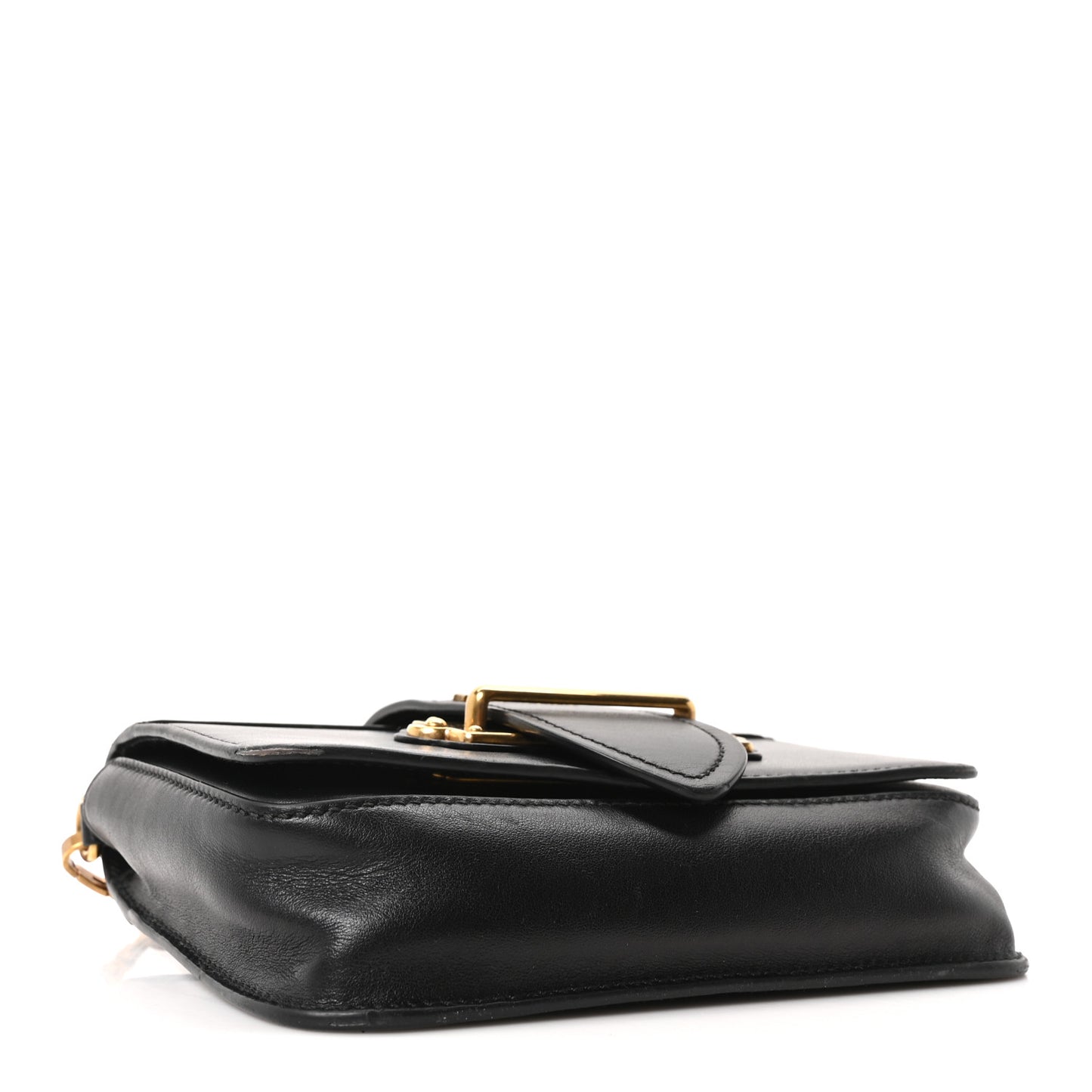 Saffiano City Calf Cahier Belt Bag Black