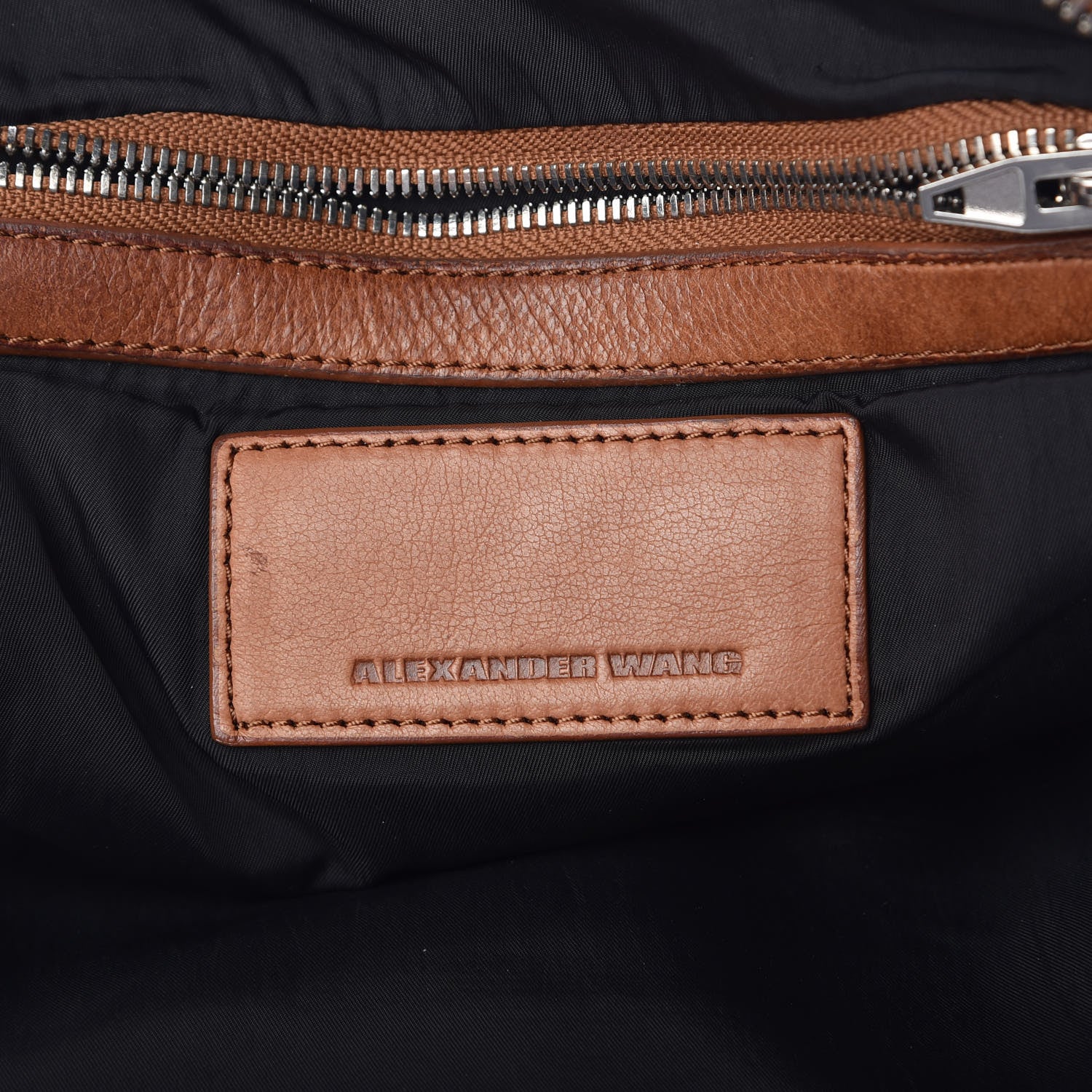 Alexander Wang Lambskin Trudy Tote Brown 7 of 9