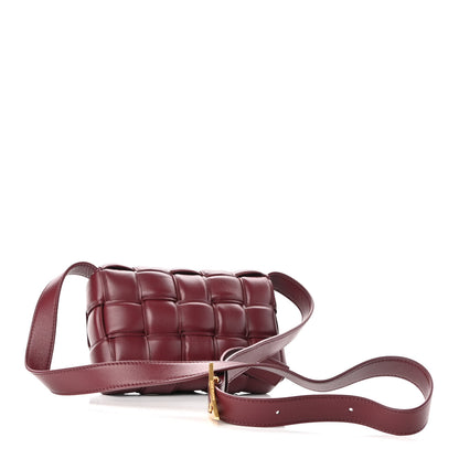 Bottega Veneta Nappa Maxi Intreccio Small Padded Cassette Crossbody Bag Barolo 3 of 9
