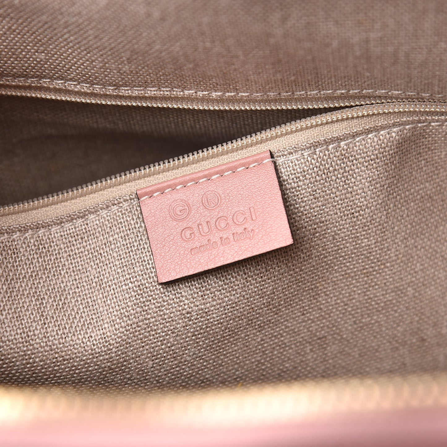 Soft Microguccissima Large Dome Satchel Soft Pink