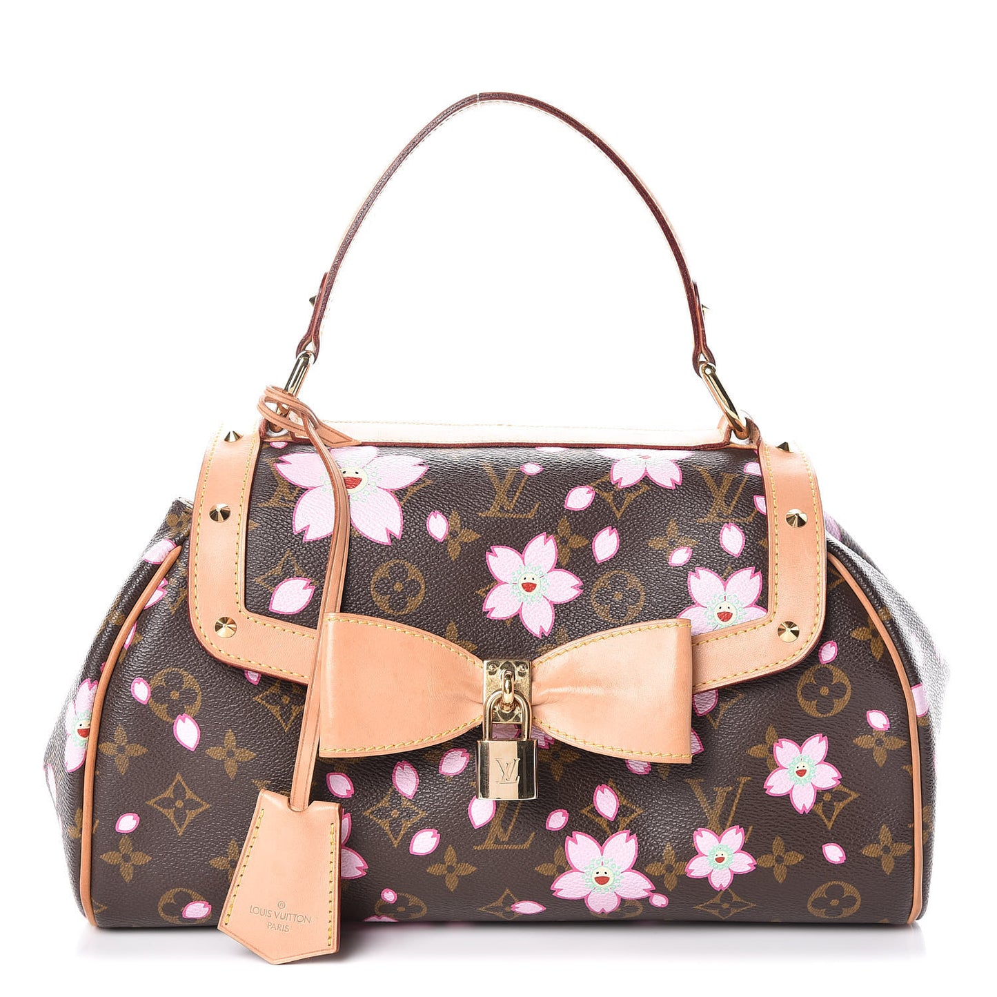 Monogram Cherry Blossom Sac Retro Bag Brown