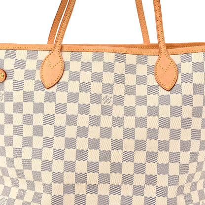 Louis Vuitton Damier Azur Neverfull MM 8 of 11