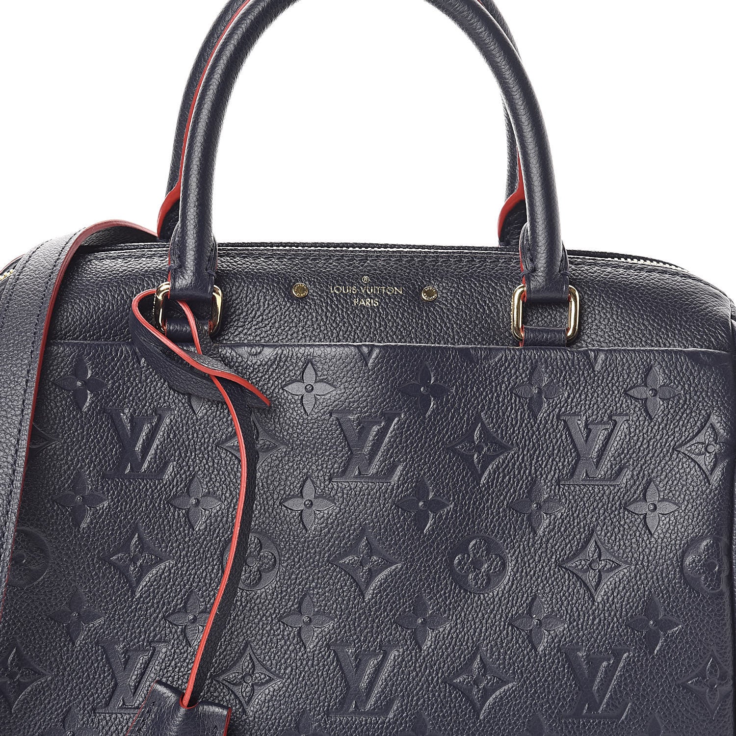 Louis Vuitton Empreinte Speedy Bandouliere 25 NM Marine Rouge 7 of 10