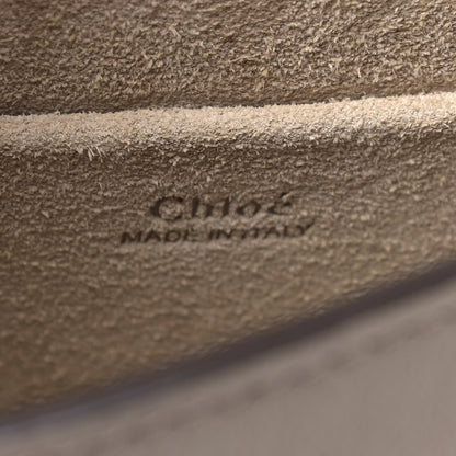 Chloe Calfskin Suede Small Nile Bracelet Bag Motty Grey 8 of 9