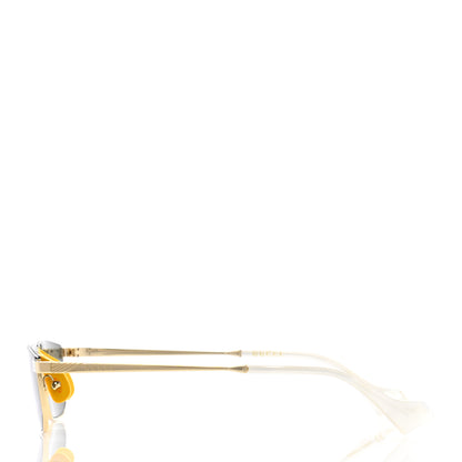 Gucci Metal Logo Sunglasses GG0627S Gold 3 of 9