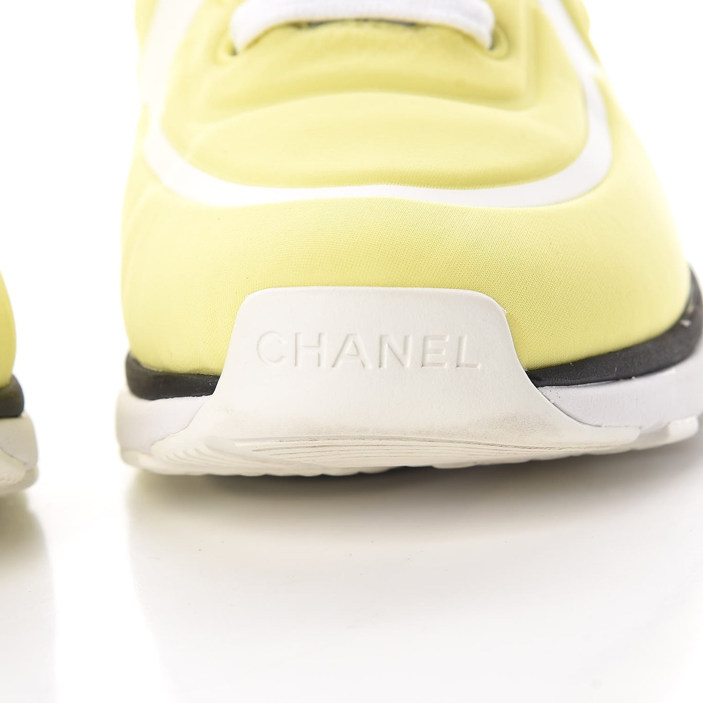 Lycra Fabric CC Sneakers 35 Yellow