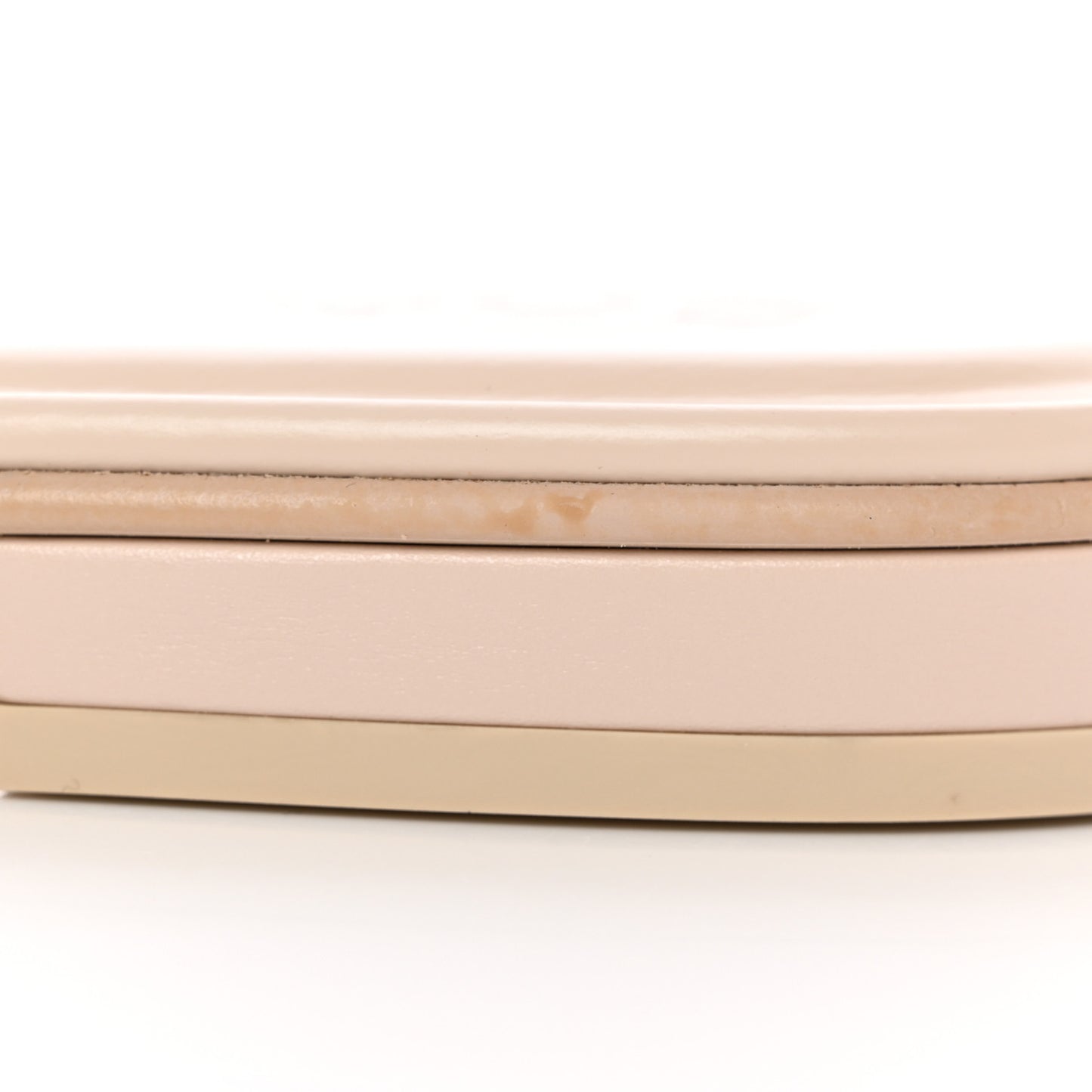 Calfskin Patent Calfskin Logo Mules 36.5 Beige