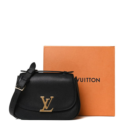 Louis Vuitton Grained Calfskin Vivienne NM Black 12 of 12
