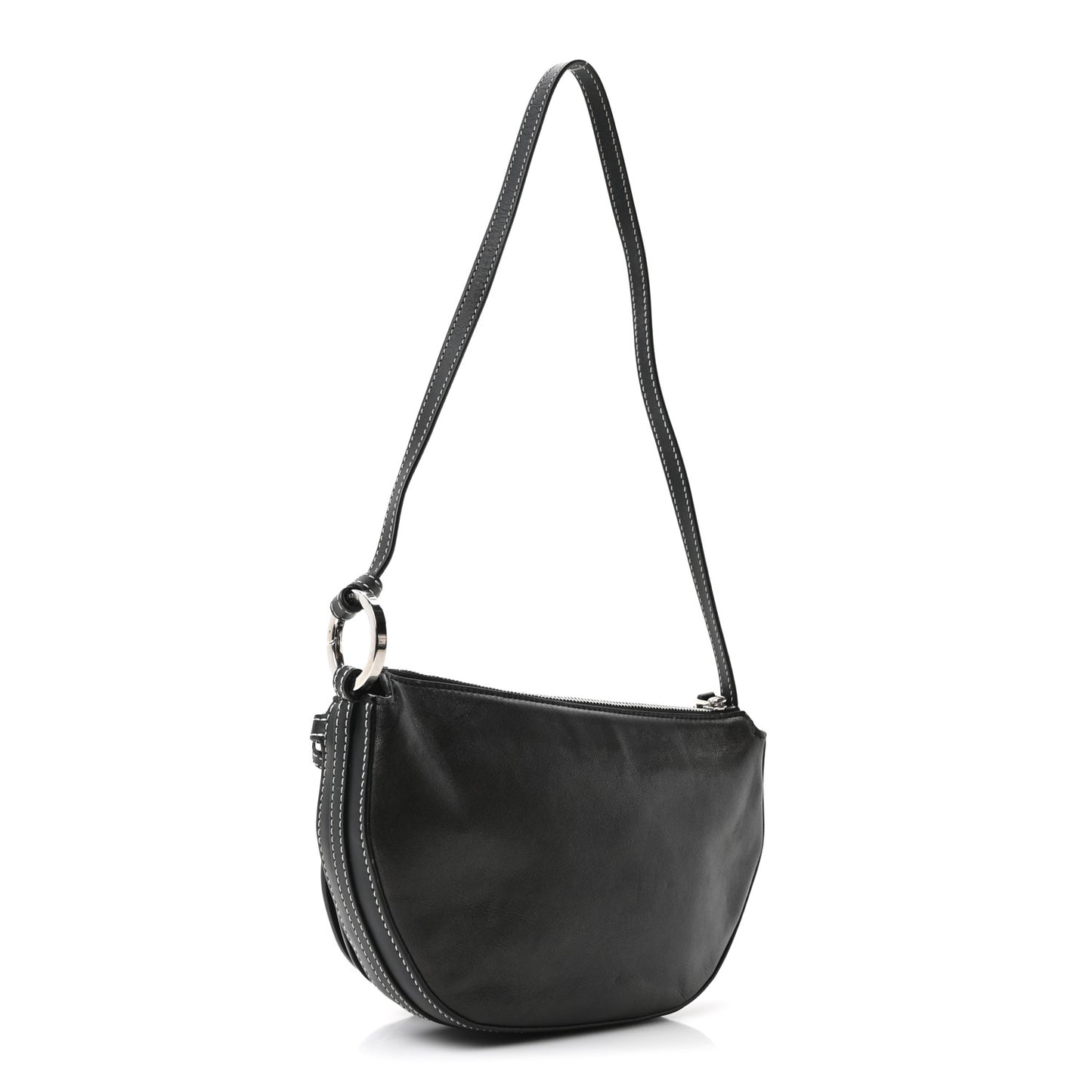 Smooth Calfskin Mini Double Olympia Black