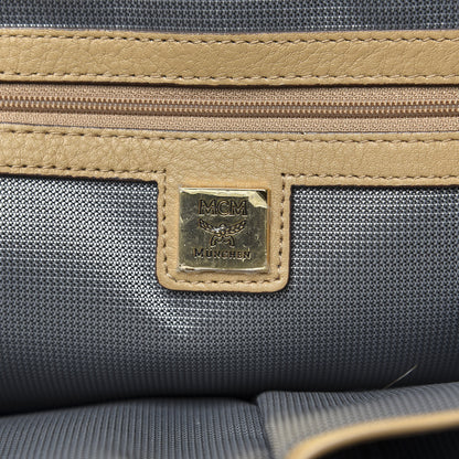 MCM Visetos Large Side Studs Stark Backpack Beige 5 of 12