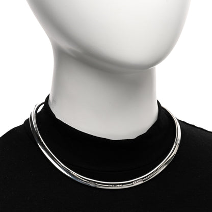 Tiffany Sterling Silver 1837 Collar Necklace 2 of 3