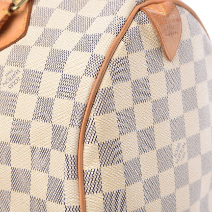 Louis Vuitton Damier Azur Speedy 30 26 of 34